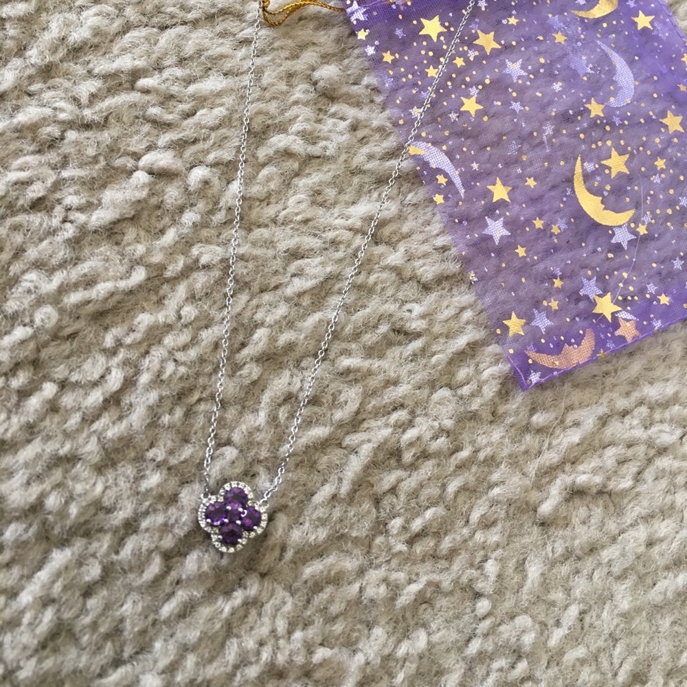 Amethyst necklace